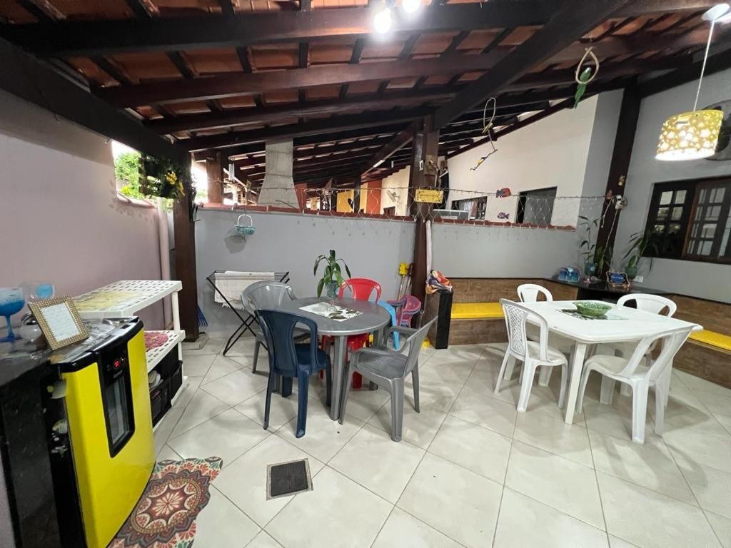 Paz E Mar Beach House - Area Gourmet Completa كاراغواتاتوبا المظهر الخارجي الصورة